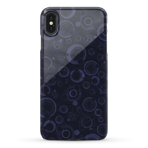 Gallifreyan Text Pattern Phone Case